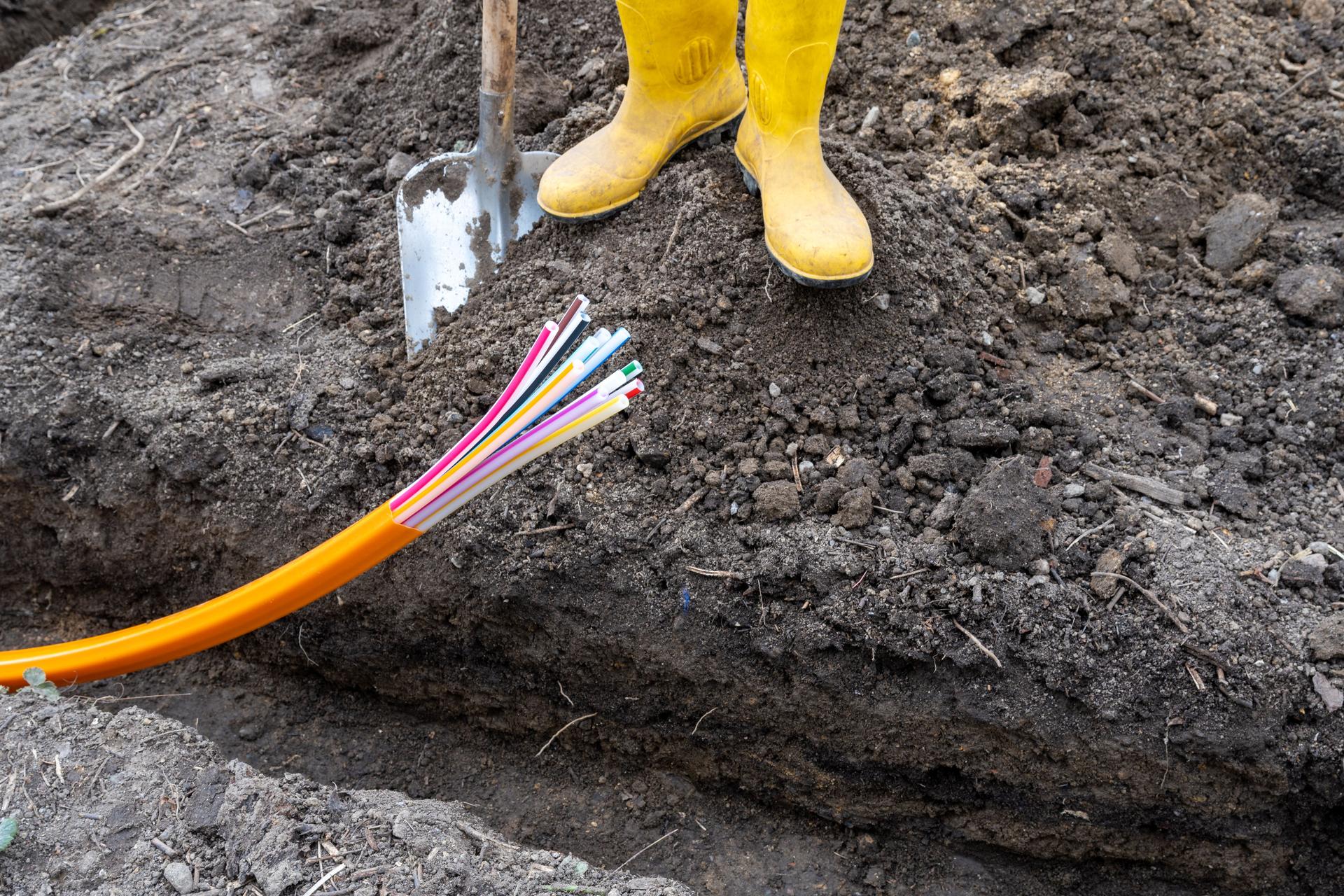 optical fiber for very high speed internet